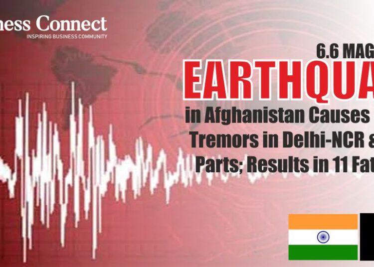 6.6 Magnitude Earthquake in Afghanistan Causes Strong Tremors in Delhi-NCR & Other Parts; Results in 11 Fatalities