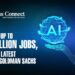 AI can Eat up to 300 million Jobs, as per the Latest Report by Goldman Sachs