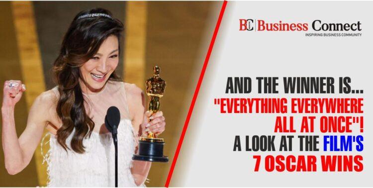 And the winner is... "Everything Everywhere All at Once"! A look at the film's 7 Oscar wins