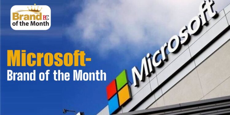 Microsoft- Brand of the Month