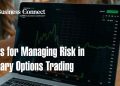 Tips for Managing Risk in Binary Options Trading 