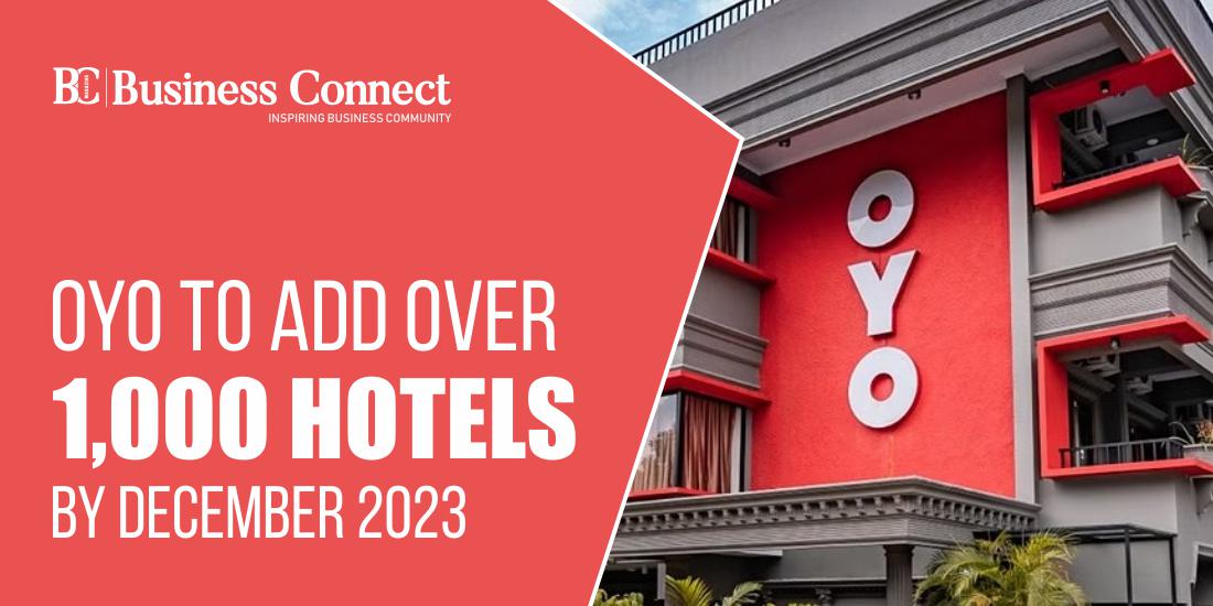 OYO to Add Over 1,000 Hotels by December 2023