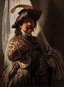 The Standard-Bearer by Rembrandt