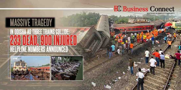 Massive Tragedy in Odisha as Three Trains Collide: 233 Dead, 900 Injured - Helpline Numbers Announced
