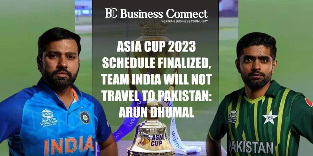 Asia Cup 2023 Schedule, Team India Will Not Travel To Pak