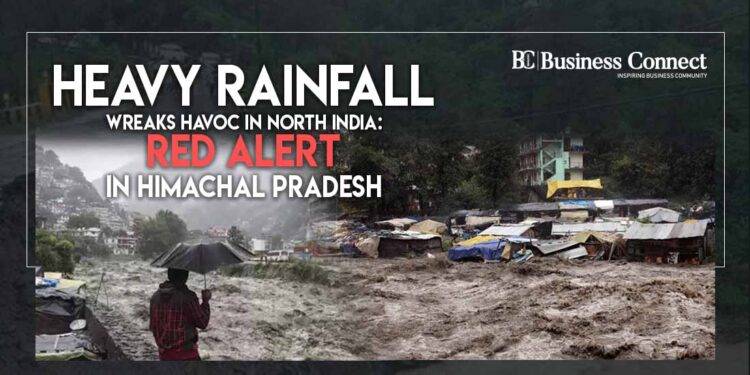 Heavy Rainfall Wreaks Havoc in North India: Red Alert in Himachal Pradesh