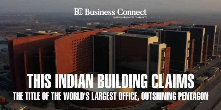 This Indian Building Claims the Title of the World's Largest Office, Outshining Pentagon