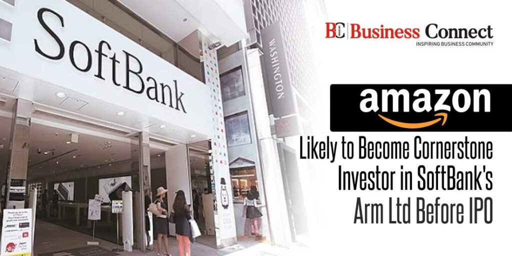 Amazon Likely to Become Cornerstone Investor in SoftBank's Arm Ltd Before IPO