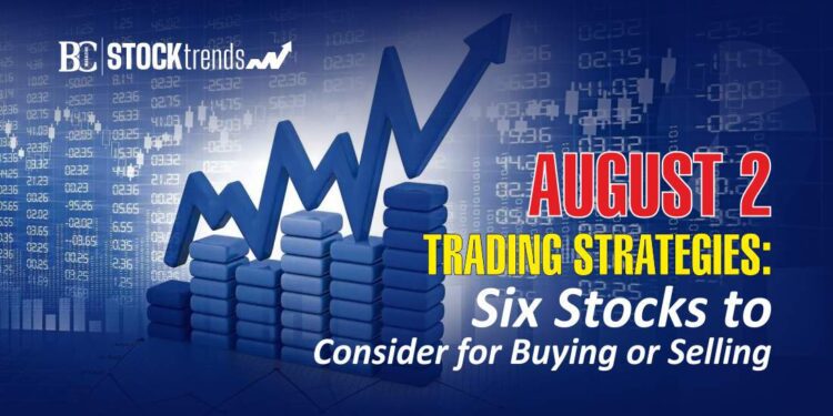 August 2 Trading Strategies: Six Stocks to Consider for Buying or Selling