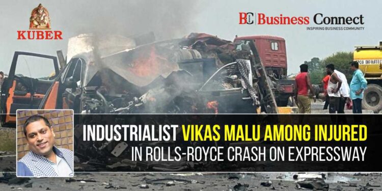 Industrialist Vikas Malu Among Injured in Rolls-Royce Crash on Expressway