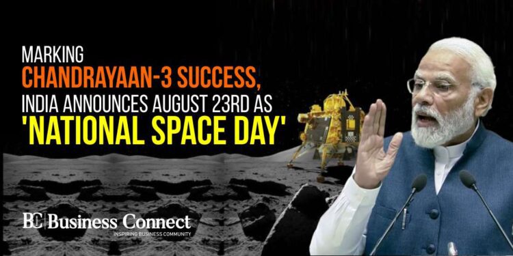 Marking Chandrayaan-3 Success, India Announces August 23rd as 'National Space Day’