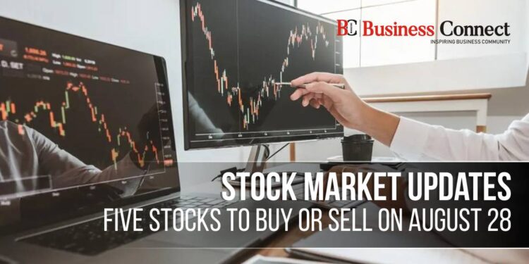 Stock Market Updates: Five Stocks to Buy or Sell on August 28