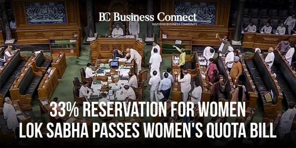 33% Reservation for Women: Lok Sabha Passes Women's Quota Bill