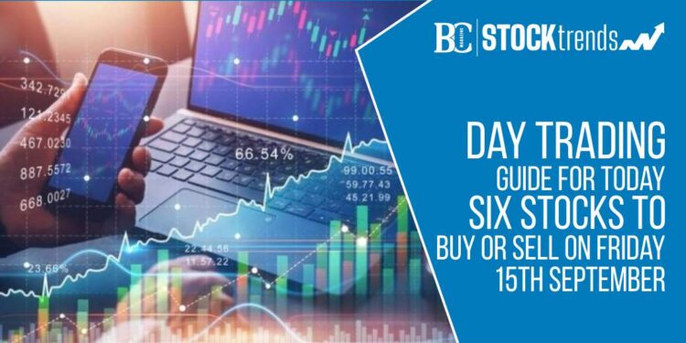Day Trading Guide for Today: Six Stocks to Buy or Sell on Friday — 15th September