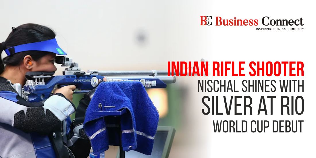 Indian Rifle Shooter Nischal Shines with Silver at Rio World Cup Debut