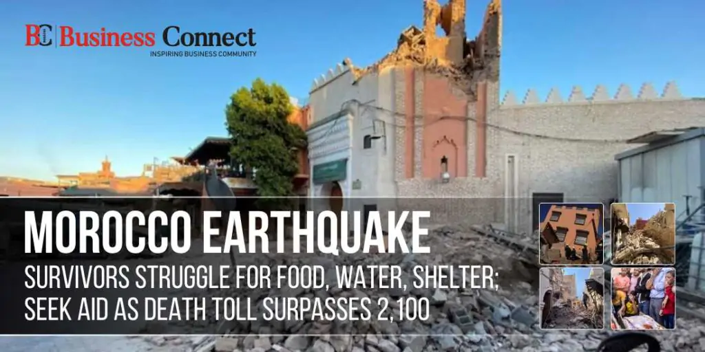 Morocco Earthquake: Survivors Struggle for Food, Water, Shelter; Seek Aid as Death Toll Surpasses 2,100 Morocco Earthquake: Survivors Struggle for Food, Water, Shelter; Seek Aid as Death Toll Surpasses 2,100