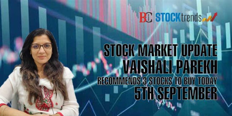 Stock Market Update: Vaishali Parekh Recommends 3 Stocks to Buy Today - 5th September