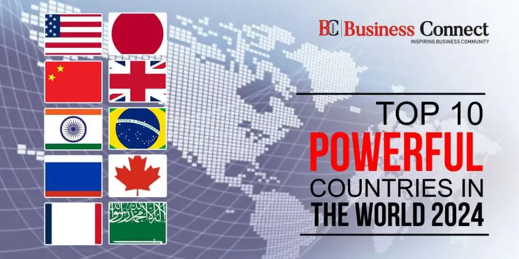 Top 10 Powerful Countries in the World 2024