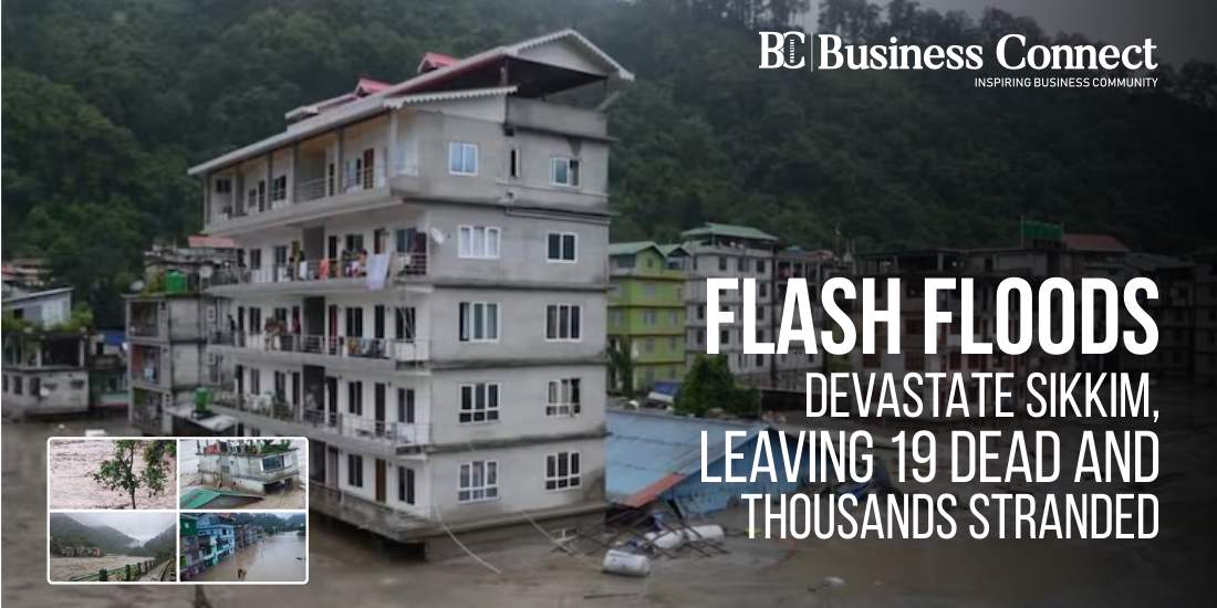 Flash Floods Devastate Sikkim, Leaving 19 Dead and Thousands Stranded