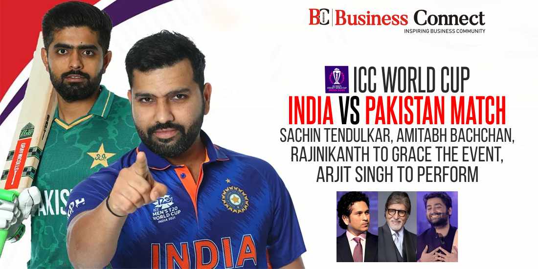 ICC World Cup India vs. Pakistan Match: Sachin Tendulkar, Amitabh Bachchan, Rajinikanth to Grace the Event, Arjit Singh to Perform