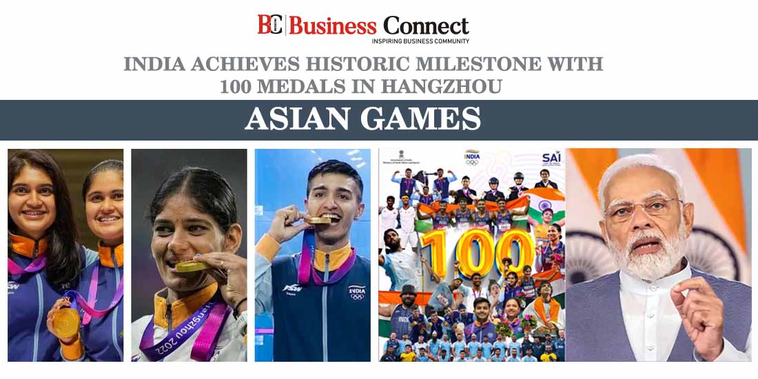 India Achieves Historic Milestone with 100 Medals in Hangzhou Asian Games