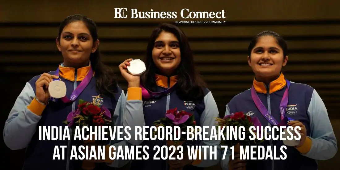 India Achieves Record-Breaking Success at Asian Games 2023 with 71 Medals