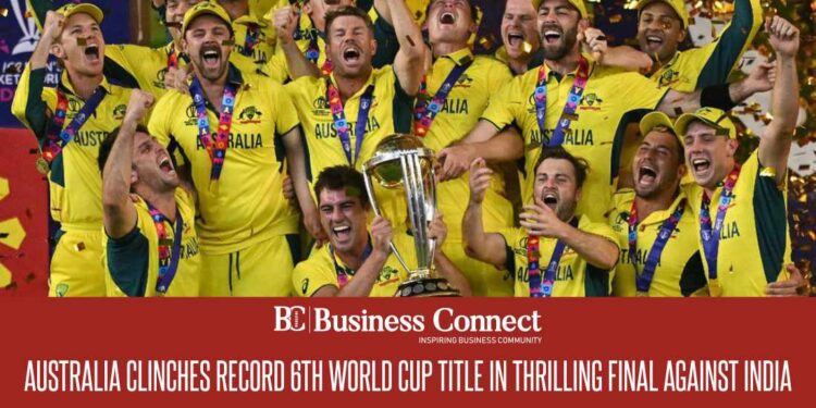 Australia Clinches Record 6th World Cup Title in Thrilling Final Against India