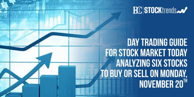Day Trading Guide for Stock Market Today: Analyzing Six Stocks to Buy or Sell on Monday, November 20th