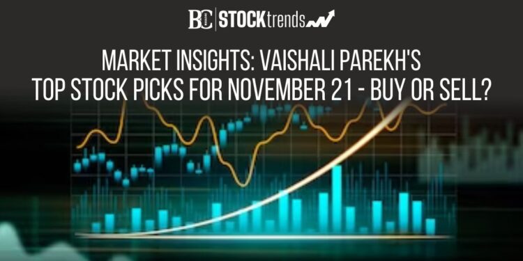 Market Insights: Vaishali Parekh's Top Stock Picks for November 21 - Buy or Sell?