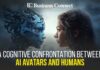 A Cognitive Confrontation between AI Avatars and Humans