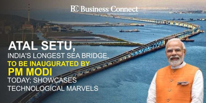 Atal Setu, India's Longest Sea Bridge, to be Inaugurated by PM Modi Today; Showcases Technological Marvels