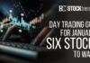Day Trading Guide for January 3: Six Stocks to Watch