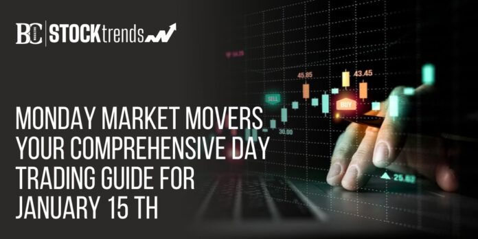 Monday Market Movers: Your Comprehensive Day Trading Guide for January 15th