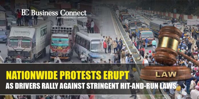 Nationwide Protests Erupt as Drivers Rally Against Stringent Hit-and-Run Laws