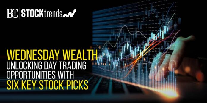 Wednesday Wealth: Unlocking Day Trading Opportunities with Six Key Stock Picks