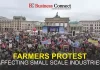 Farmer's Protest: Affecting Small-Scale Industries
