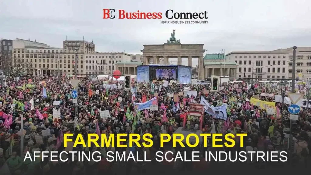 Farmer's Protest: Affecting Small-Scale Industries