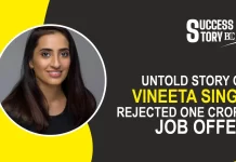Untold Story of Vineeta Singh: Rejected One Crore Job Offer