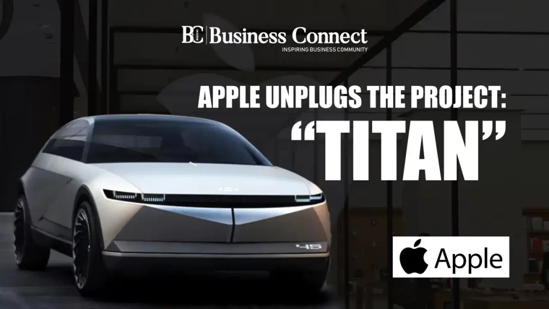 Apple Unplugs the Project: “Titan”