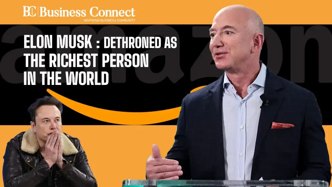 Elon Musk : Dethroned as the Richest Person in the World