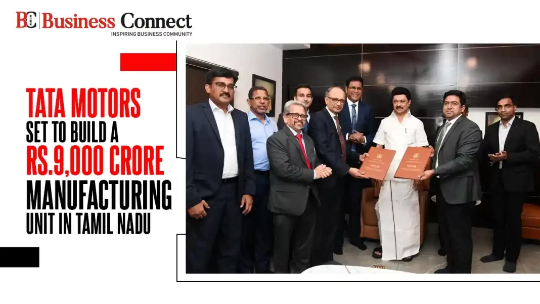 Tata Motors Set To Build A Rs.9,000 Crore Manufacturing Unit In Tamil Nadu