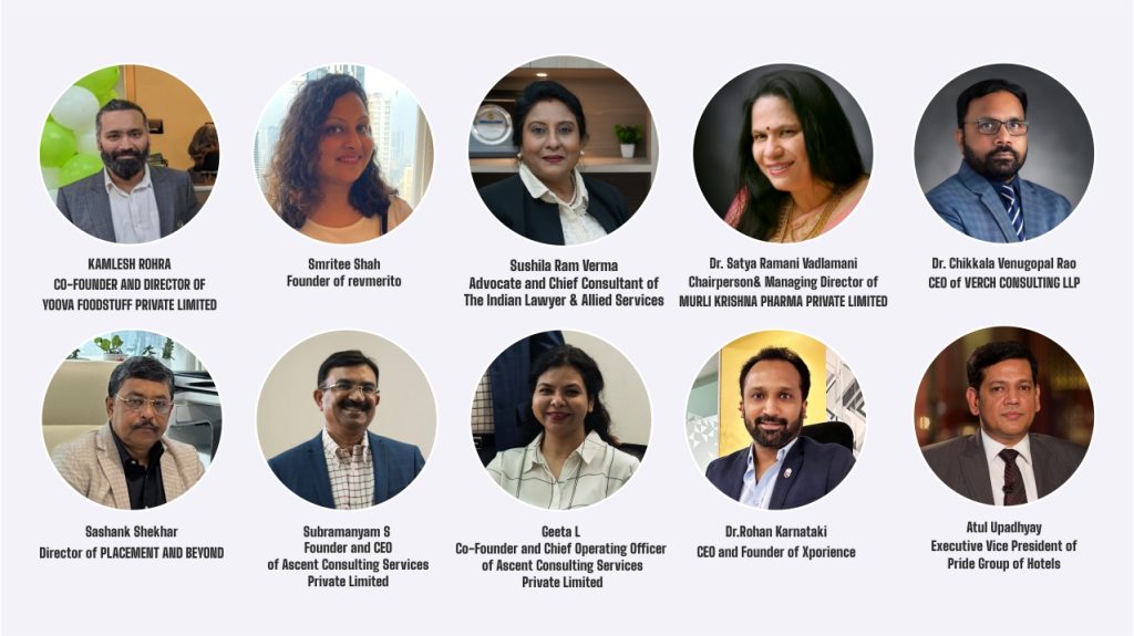 Visionary Leaders Honoured at Business Excellence Awards 2024 Taking a step to acknowledge and honour excellence in business innovation, creativity, and leadership. Corporate Connect Magazine presents the awardees of the most awaited and prestigious award series of the year - the “Business Excellence Awards- 2024”. From hundreds of nominations, winners for the “Business Excellence Awards-2024” are selected by a jury consisting of members from the editorial board and administration. Corporate Connect is a highly reputed media house known for its profound knowledge in business to project future trends. At Corporate Connect we offer a number of services including, captivating articles, exclusive interviews, and insights from the business world. Our Magazine plunges into the intriguing stories about successful businesses, startups, recent inventions, success stories of leaders from different niches. With exceptional content quality, Corporate Connect has featured 4,000+ business leaders with more than 7,000 pages of insightful content published both in print and digital. Corporate Connect is a name known for delivering exceptional quality in the media industry.  Let’s take a look at the winners of the “Business Excellence Awards-2024”. YOOVA FOODSTUFF PRIVATE LIMITED Kamlesh Rohra (Co-Founder and Director) Award Category:- “Excellence Awards for Promoting Healthy Eating” Co-Founder of YOOVA FOODSTUFF PRIVATE LIMITED, Mr. Kamlesh Vohra has over 19+ years of corporate experience before starting YOOVA FOODSTUFF in 2022. SaladO, which is owned by YOOVA FOODSTUFF, was launched in September 2021, is one of India’s largest salad brands. SaladO is a Nasik based company and has over 120+ franchise stores all over India.SaladO doesn't provide the regular boring salads, it provides salads that are healthy, tasty, yet delicious and can be eaten as a full meal. Their vision is to provide best quality service at a reasonable price. And to provide salads which are fulfilling, tasty and you’re paying for a reasonable quantity. revmerito Smritee Shah and Vishal Ajwani (Founders and Directors) Award Category:- “The Most Acclaimed Strategic Consulting Brand for Hospitality Businesses to Watch-2024”    Founded by two visionary leaders Smritee Shah and Vishal Ajwani, in 2017 revmerito is a consulting firm specialising in revenue management brand, e-distribution, and reputation management in the hospitality sector. Providing  all round revenue management to Hotels of every scale at a nominal price. revmerito understands the importance of budget friendly revenue management service, that’s why all their services are cost-effective and are provided to hotels of every size and segment.       With a Bachelor's degree in B.Sc focused in the hospitality management sector from IHM Goa. Smritee Shah plays a pivotal role by bringing her years of experience in the hospitality sector including e-commerce, food and beverage, budgeting, and online revenue management.    Holding 20+ years of experience in the hospitality and tourism industry, Vishal Ajawni with his deep understanding of the online distribution,OTA partnership, SAAS platforms, and hotel consulting domains, serves as a guiding stone in serving uncompromised standards of ethics, excellence, and reliable service. The Indian Lawyer & Allied Services Sushila Ram Verma (Co-Founder and Chief Consultant) Award Category:- “Impact Recognition: Highly Regarded Law Consulting Firm- 2024” Sushila Ram Varma is the Co-Founder and Chief Consultant of The Indian Lawyer & Allied Services. An advocate with more than 30 years of experience in handling cases ranging from domestic & international arbitration consultation to cross border dispute settlement. Shushila ji is a legal professional specialising in corporate and commercial law. The Indian Lawyer & Allied Services is a one stop solution to all your legal issues including Business Laws, Corporate Laws, Civil Laws, Insolvency and Banking, Intellectual Property Rights, Real Estate Laws. The Law firm has its offices in New Delhi, Mumbai, Hyderabad, Chennai, and Darjeeling. Their business objective is to provide clear, concise legal support in a desired time. Murli Krishna Pharma Private Limited Dr. Satya Ramani Vadlamani (Chairperson and Managing   Director) Award Category:-  “Impact Recognition: The Most Acclaimed Innovative Solutions Provider in Pharmaceutical Industry-2024” Dr Satya Ramani is a Ph.D  holder in Strategic Management with a MBA in marketing. She has about 31 years of experience in the pharmaceutical sector, with around six years corporate experience as the General Manager of International Marketing at Ajanta Pharma Ltd.and as an Export Manager at the Armour Chemicals Ltd. She has also been Featured in “Follow Every Rainbow” by Ms.Rashmi Bansal which is a book featuring India’s leading female entrepreneurs. Started in 2004 by Murli Krishna Pharma Private Limited (MKPPL). Along with Dr.Vijay Shastri with a group of 4 Directors. It is a two decade old company specialising in manufacturing pharmaceutical products including unique varieties like Pellets and Micro Pellets. MKPPL is an authorised pharma company getting its EU licence in 2007 with other licences from WHO, GCC, and Jordanian FDA, which ensures high quality of products. MKPPL has also been awarded with the “Make In India Award 2016” for the fastest growing pharmaceutical company in India. VERCH CONSULTING LLP Dr. Chikkala Venugopal Rao (CEO) Award Category:- “CEO of the Year in HR Consulting Award - 2024” Founding VERCH CONSULTING LLP in 2019.Dr. venugopal is an expert in the field of Human Resource., with a MBA-HR, LLB, and Ph.D in Human Resource Management from Andhra Pradesh university. With 16+ years of work experience in the field of human resource management, he has worked with several pharma and IT companies. With years of experience, Dr. Venugopal is now helping career aspirants and organisations looking for their perfect match with his venture VERCH CONSULTING LLP. With over 56+ clients in several industries, VERCH CONSULTING LLP provides specialised HR services in the field of ,Technology, Executive search and consulting. Their aim is to provide the job opportunity to the right talent with the suitable organisations. PLACEMENT AND BEYOND Sashank Shekhar (Director) Award Category:- “Impact Recognition: The Most Acclaimed Recruitment Consultant to Watch-2024” Placement and beyond Human Resource recruitment service provider for the I.T, Pharma, Banking and FMCG industry. Founded by Sashank Shekhar in 2017 it is one of India’s fastest growing recruitment service providers. What sets apart Placement and beyond is that they provide free placement if the employees resign from a company within the service period. Candidate’s resume will be sent to the company only after a thorough screening. Ascent Consulting Services Private Limited Subramanyam S (Founder and CEO) and Geeta L (Co-Founder and Chief Operating Officer) Award Category:- “The Most Acclaimed Innovative Business Solutions Provider to Watch-2024” Ascent Consulting services private limited, formed approximately two decades back in 2002. With the aim of simplifying the complexities of payroll and HR process, has worked with more than 850+ clients in over 35 countries. This could never have been possible without the visionary leaders of Ascent Consulting Founder and CEO Subramanyam S and Co-Founder and COO Geeta L. Ascent Consulting Services has a cloud based SaaS system, StoHRM, which is a country specific gross-to-net payroll calculation app. Apart from the  HR solutions they also offer,business compliance management , vender management, vender compliance management,business expense management, survey management, benefit administration, and employees financial wellness. It also provides personal financial management services through its financial planning platform, Jofin. Xporience Dr. Rohan Karnataki  (CEO and Founder) Award Category:- “Most Promising Event Technology Companies 2024” Founder and CEO of Xporience which is an cloud based event management company based in the United Arab Emirates. Rohan Karnataki has completed his MBA from ANU(Australian National University) and has more than 20 years of experience in running a successful business. Currently, he is running 4 successful businesses in IT, Hospitality, Education, and Event Management. Xporeince is a cloud based event management company using state-of-the-art technology in providing its services to its customers. Starting its operations in 2014, Xporeince is a decade old company, has organised 1000+ events and has served 50,000+ exhibitors and 20.5 lakh visitors. Some of their prominent clients include, Dubai Expo 2020, Dubai Trade Centre (DWTC), Sharjah Expo Centre, etc. Pride Group of Hotels Atul Upadhyay (Executive Vice President) Award Category:- “Impact Recognition: India's Top Notch Luxury Hotel to Watch-2024” Pride Hotel offers a chain of 60 hotels PAN India with 3,300 room choices to choose from across India. Guests get to choose from 120 restaurants present in its premises. Having hotels all over India, including all the major cities like New Delhi,Ahmedabad, Bengaluru, Chennai, Jaipur, Kolkata etc.  Pride Hotel Group is more than a hotel chain, it's a commitment towards environmental management, Pride Hotel group has a practice to minimize carbon footprint across all its properties. Which includes steps like energy-efficient lightning, waste segregation and management, water conservation, using sustainable sources of energy, etc.