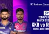 IPL Match 2024 KKR Vs RR, Venue,