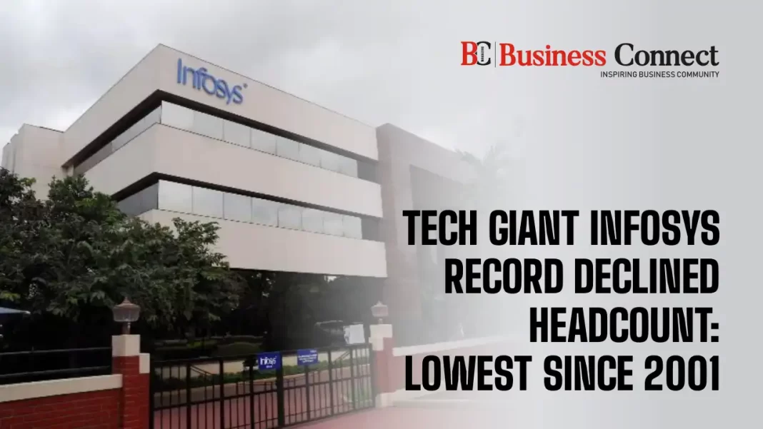 Tech Giant Infosys Record Declined Headcount: Lowest Since 2001