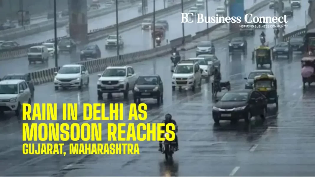 Rain in Delhi as Monsoon Reaches Gujarat, Maharashtra
