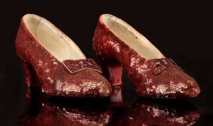 Harry Winston Ruby Slippers-$3 million.webp | Top 10 World's Most Expensive Shoes In Indian Rupees