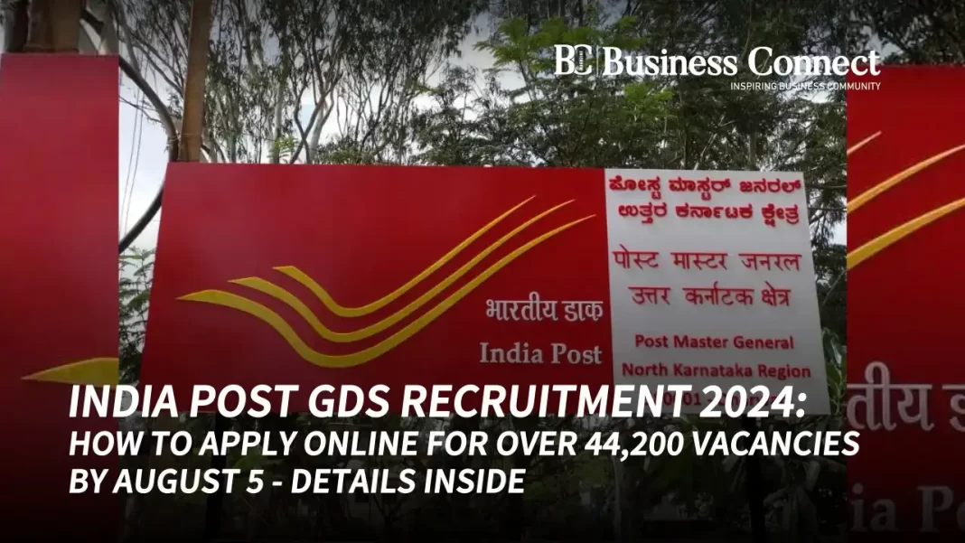 India Post GDS Recruitment 2024 How to Apply Online for Over 44,200 Vacancies by August 5 Details Inside.webp