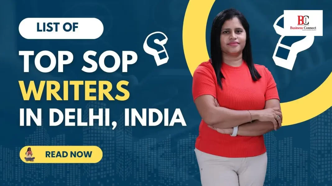 List of Top 5 Best SOP Writers in Delhi, India