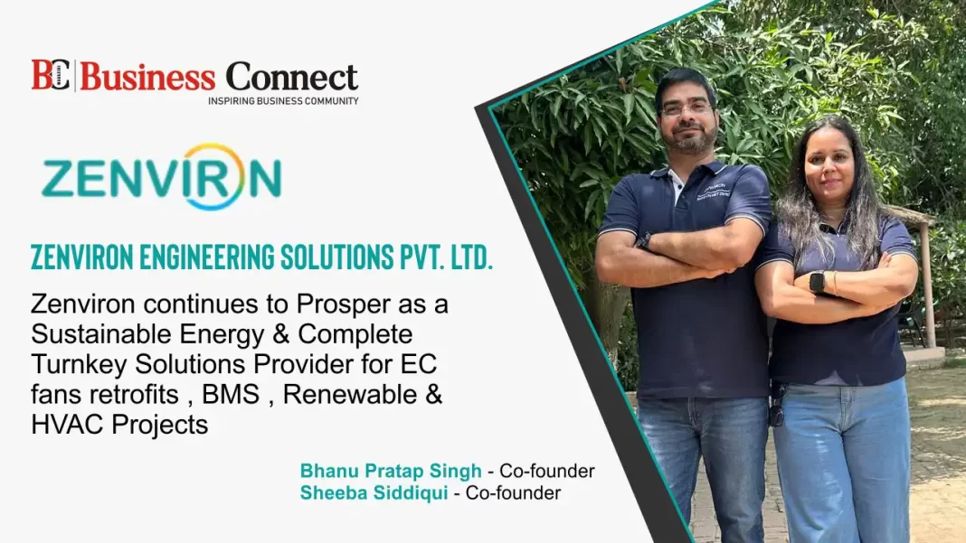 Zenviron Continues to Prosper as a Sustainable Energy & Complete Turnkey Solutions Provider for Renewable and HVAC Projects