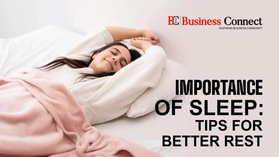 Importance of sleep: Tips for better rest